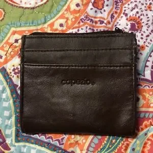 Capezio Brown Wallet Coin Purse